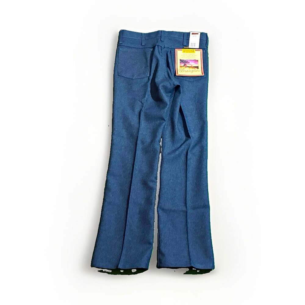 Wrangler Wrancher Men’s Dark Wash Blue Stretch Bootcut Jeans 32x30